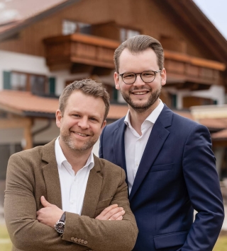 Geschäftsführer Philipp Zwicker und Hoteldirektor Lucas Böhle