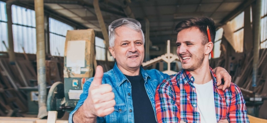 Senior- und Juniorchef